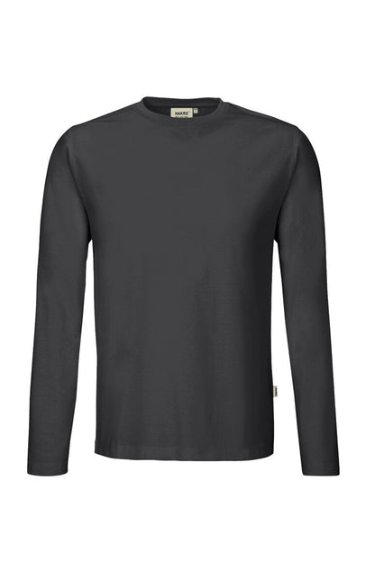 HAKRO Longsleeve MIKRALINAR® - Karbongrau - 1