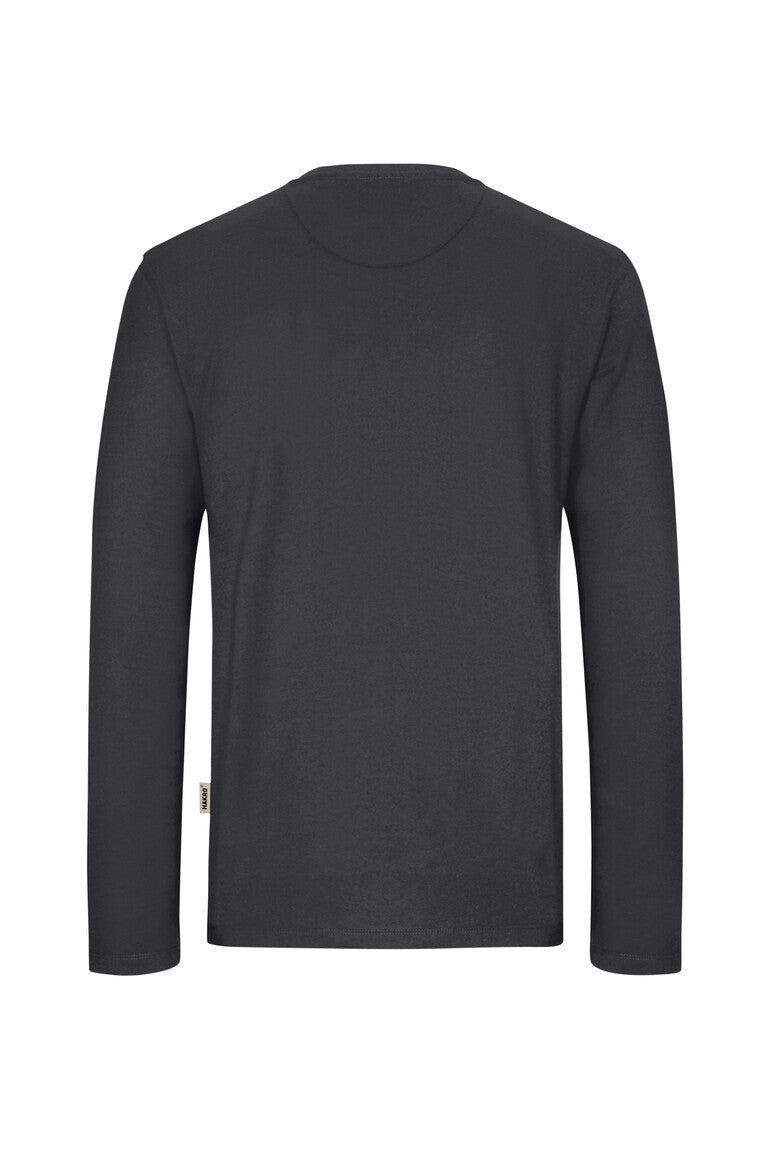 HAKRO Longsleeve MIKRALINAR® - Karbongrau - 3
