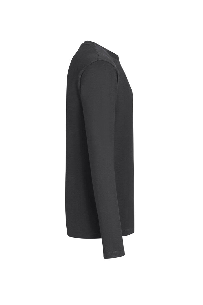 HAKRO Longsleeve MIKRALINAR® - Karbongrau - 4