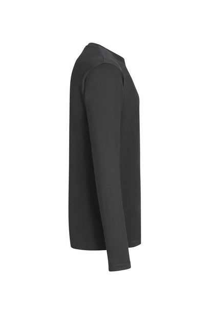 HAKRO Longsleeve MIKRALINAR® - Karbongrau - 4