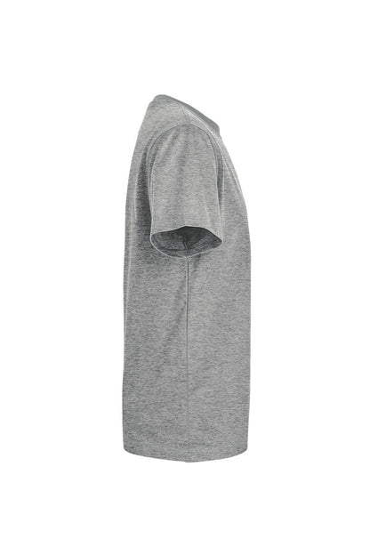 HAKRO T-Shirt MIKRALINAR® - Grau meliert - 4