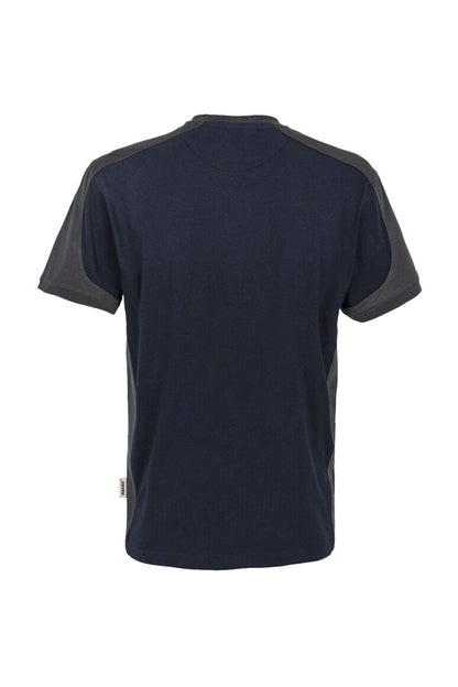 HAKRO T-Shirt Contrast MIKRALINAR® - Tinte/anthrazit - 3