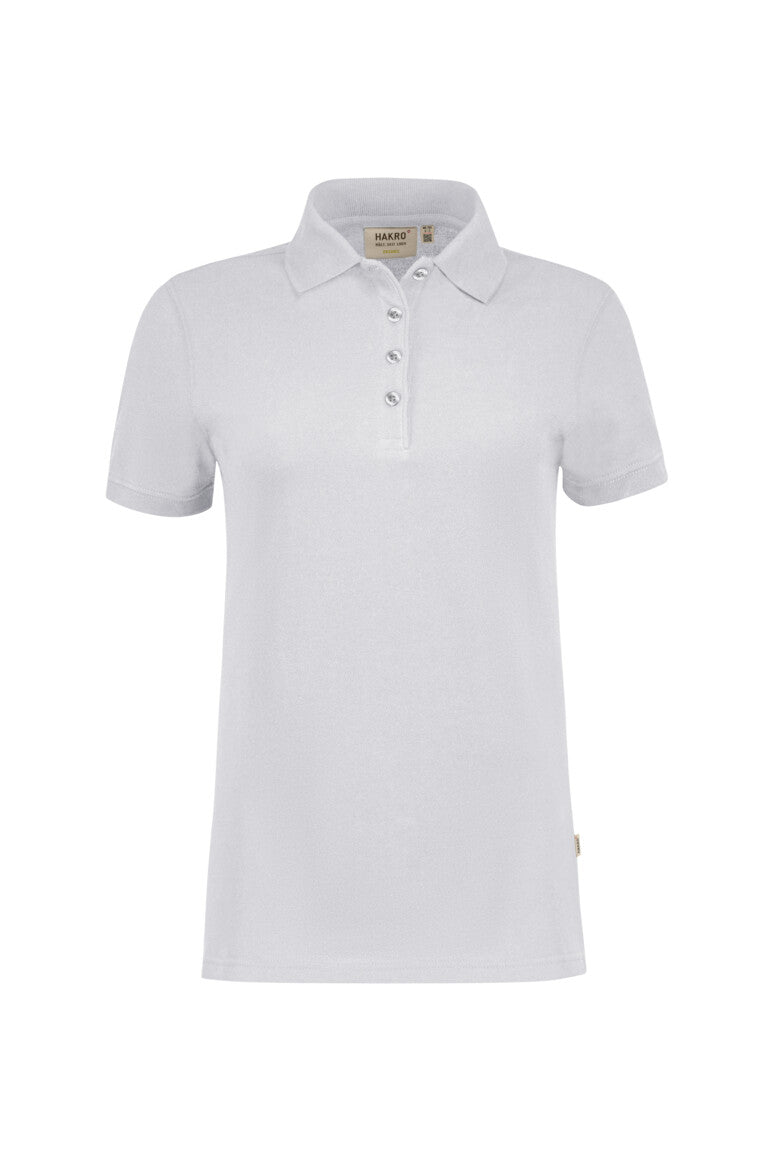HAKRO Damen Poloshirt Bio-Baumwolle - Weiß - 1