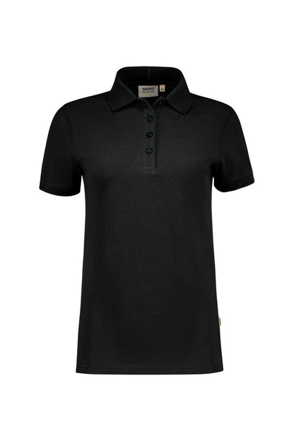 HAKRO Damen Poloshirt Bio-Baumwolle - Schwarz - 1