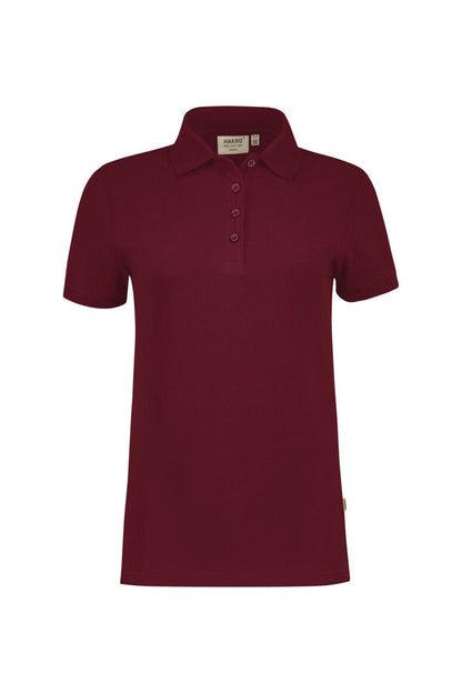 HAKRO Damen Poloshirt Bio-Baumwolle - Weinrot - 1