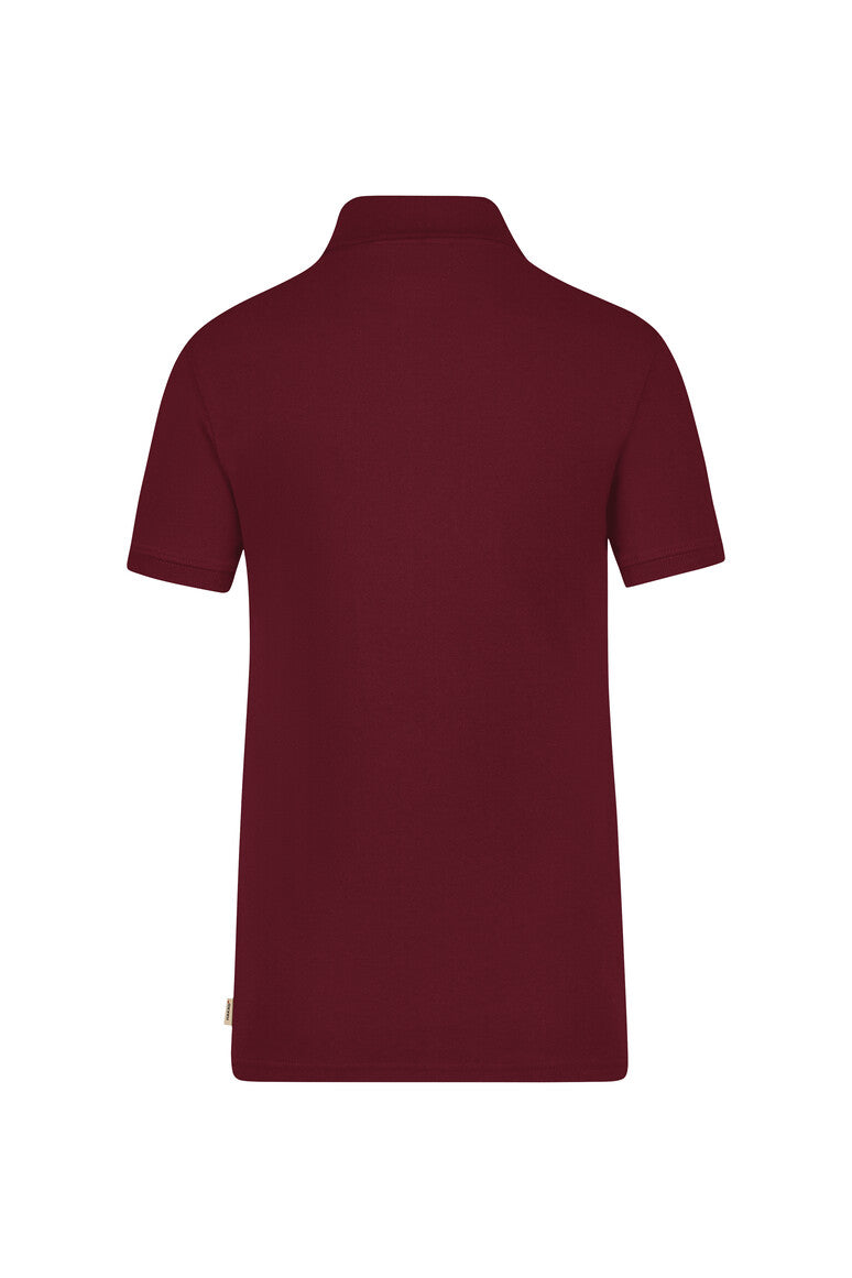 HAKRO Damen Poloshirt Bio-Baumwolle - Weinrot - 3