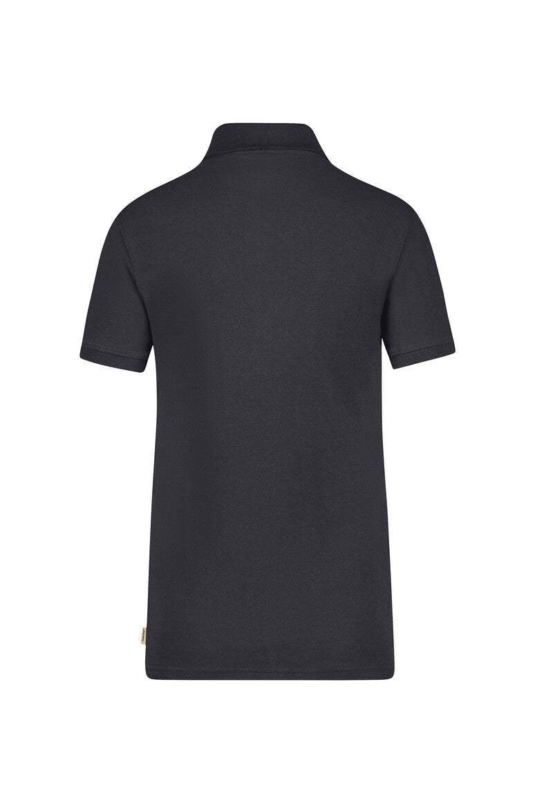HAKRO Damen Poloshirt Bio-Baumwolle - Karbongrau - 3