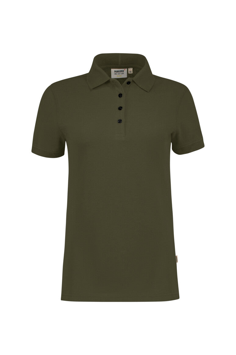 HAKRO Damen Poloshirt Bio-Baumwolle - Olive - 1