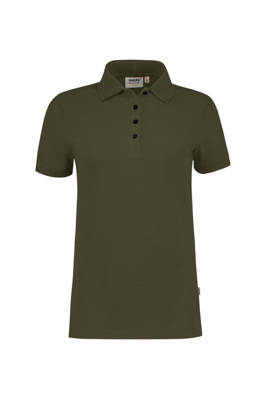 HAKRO Damen Poloshirt Bio-Baumwolle - Olive - 1