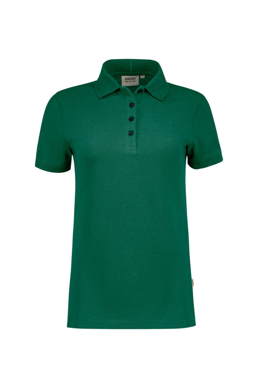 HAKRO Damen Poloshirt Bio-Baumwolle - Tanne - 1