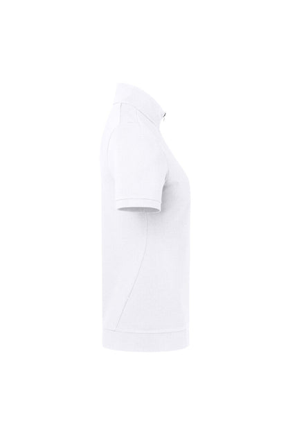 HAKRO Damen Zip-Shirt Piqué MIKRALINAR® ECO - Weiß - 4