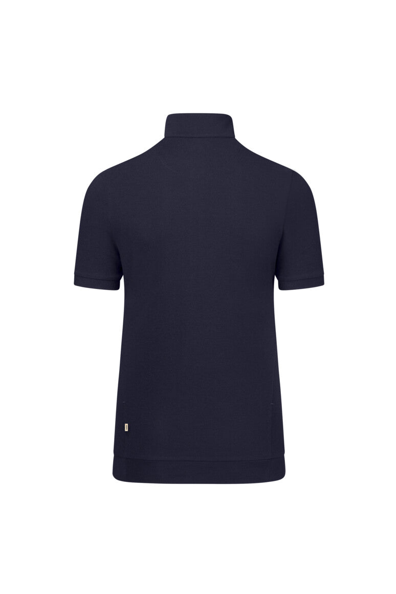 HAKRO Damen Zip-Shirt Piqué MIKRALINAR® ECO - Tinte - 3