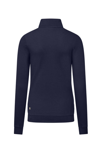 HAKRO Damen Zip-Longsleeve Piqué MIKRALINAR® ECO - Tinte - 3