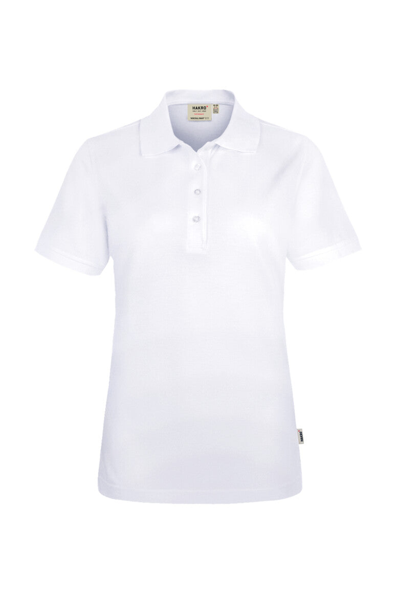 HAKRO Damen Poloshirt MIKRALINAR® ECO - Weiß - 1