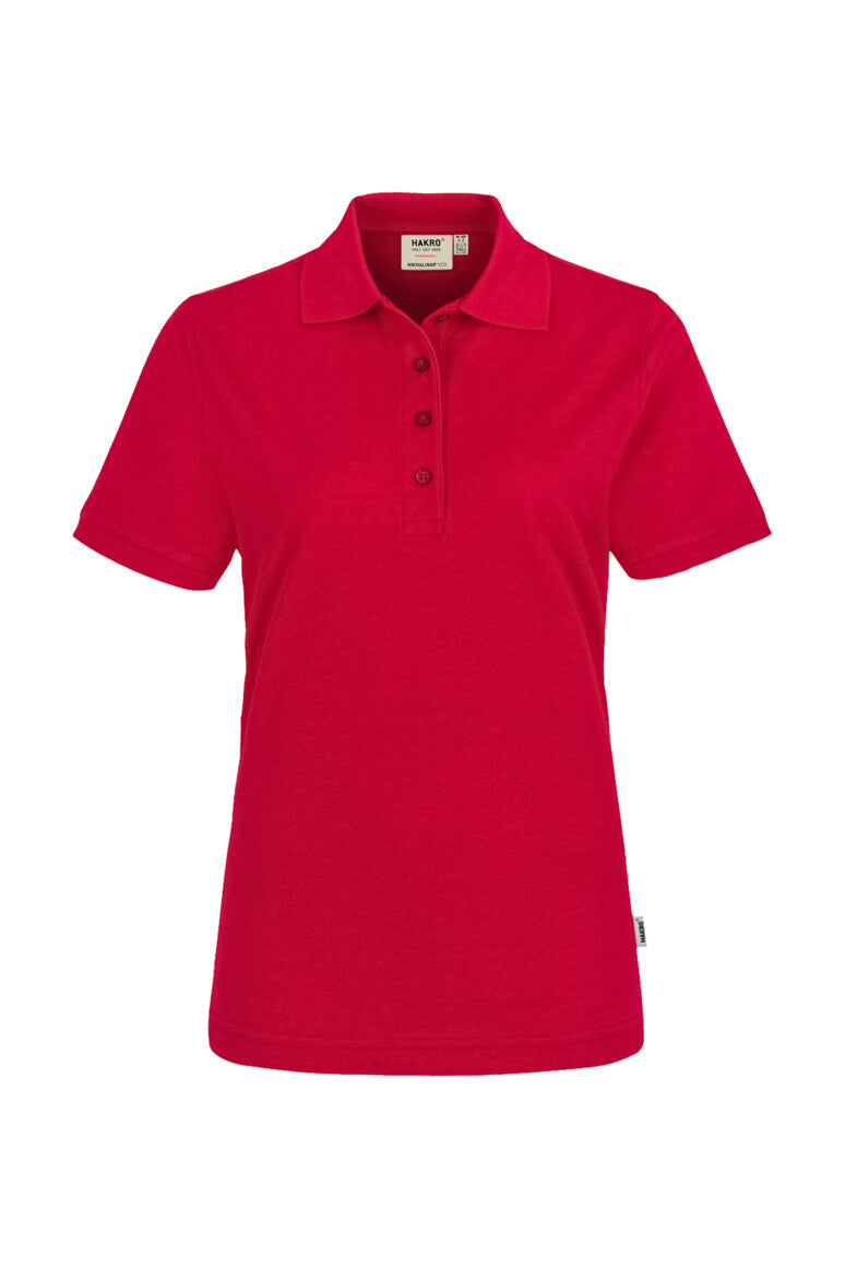 HAKRO Damen Poloshirt MIKRALINAR® ECO - Rot - 1
