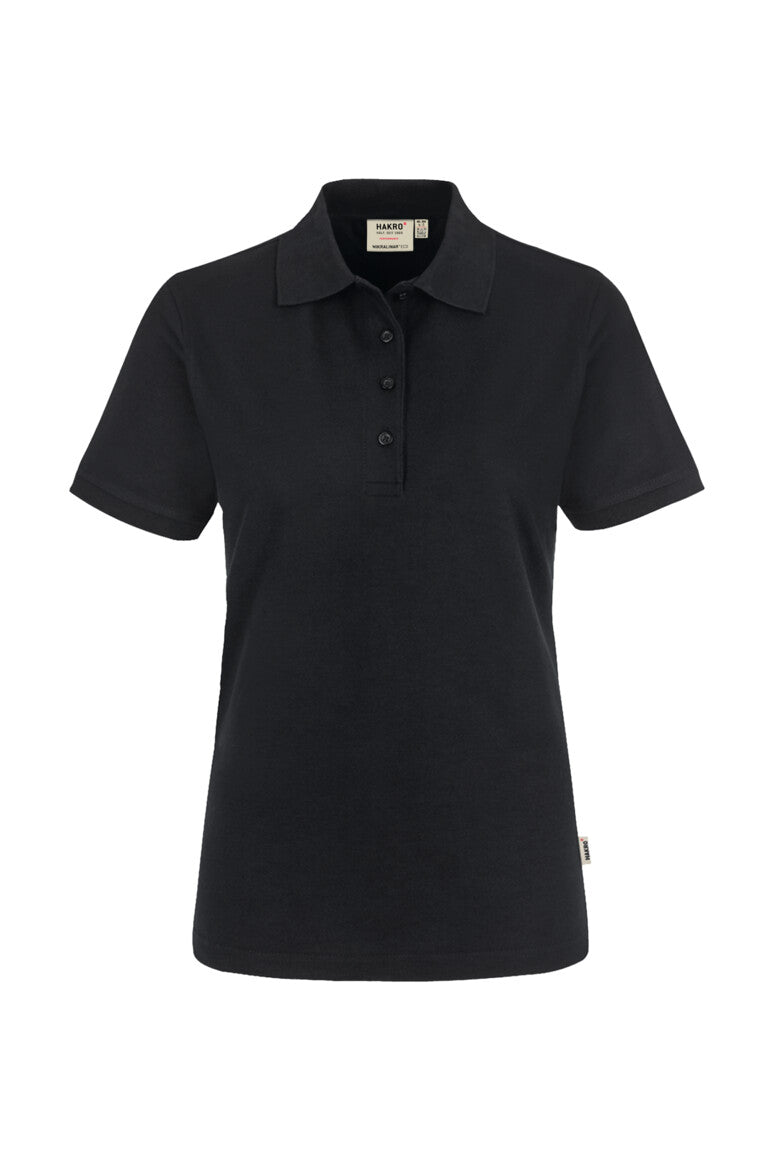 HAKRO Damen Poloshirt MIKRALINAR® ECO - Schwarz - 1