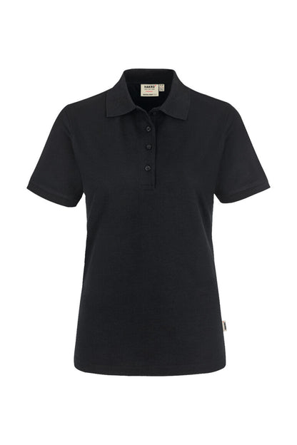 HAKRO Damen Poloshirt MIKRALINAR® ECO - Schwarz - 1
