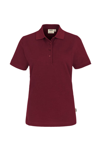 HAKRO Damen Poloshirt MIKRALINAR® ECO - Weinrot - 1