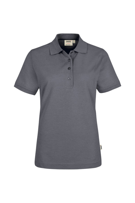 HAKRO Damen Poloshirt MIKRALINAR® ECO - Anthrazit - 1