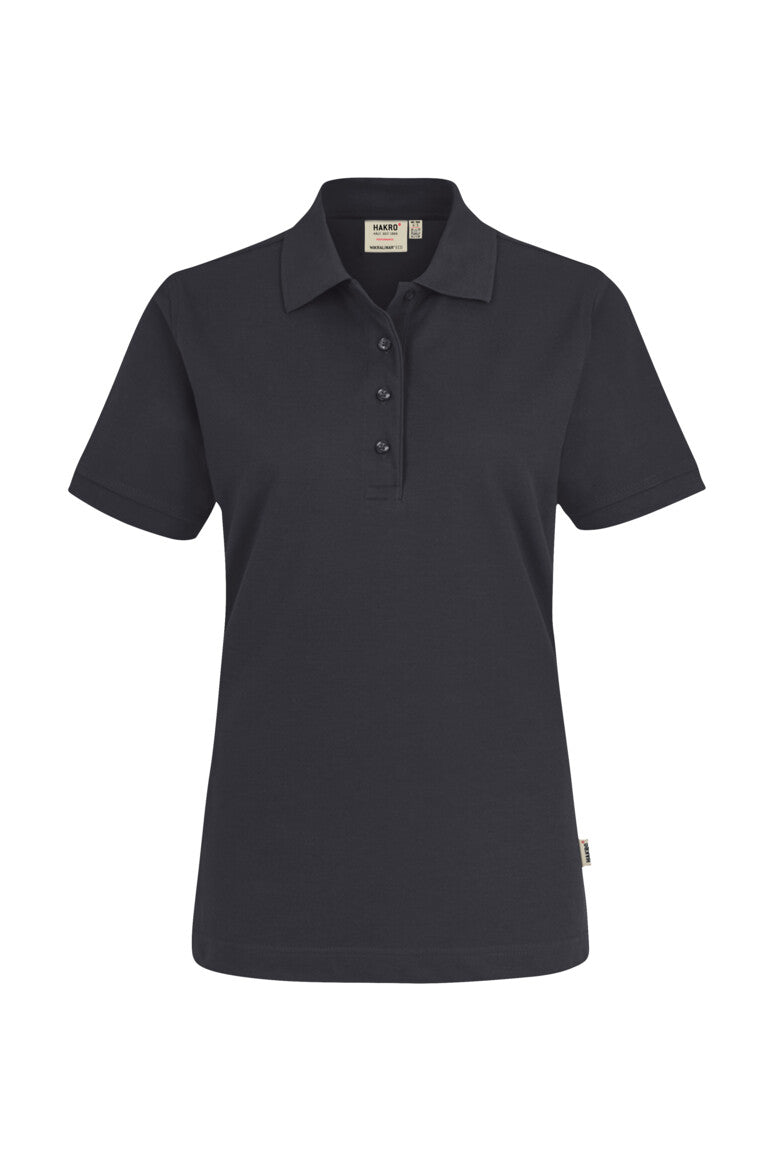 HAKRO Damen Poloshirt MIKRALINAR® ECO - Karbongrau - 1