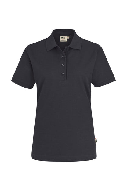 HAKRO Damen Poloshirt MIKRALINAR® ECO - Karbongrau - 1