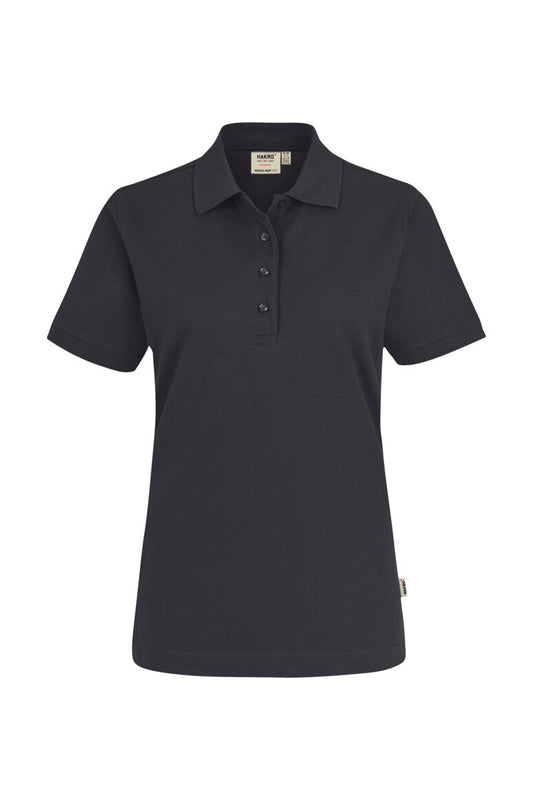 HAKRO Damen Poloshirt MIKRALINAR® ECO - Karbongrau - 1