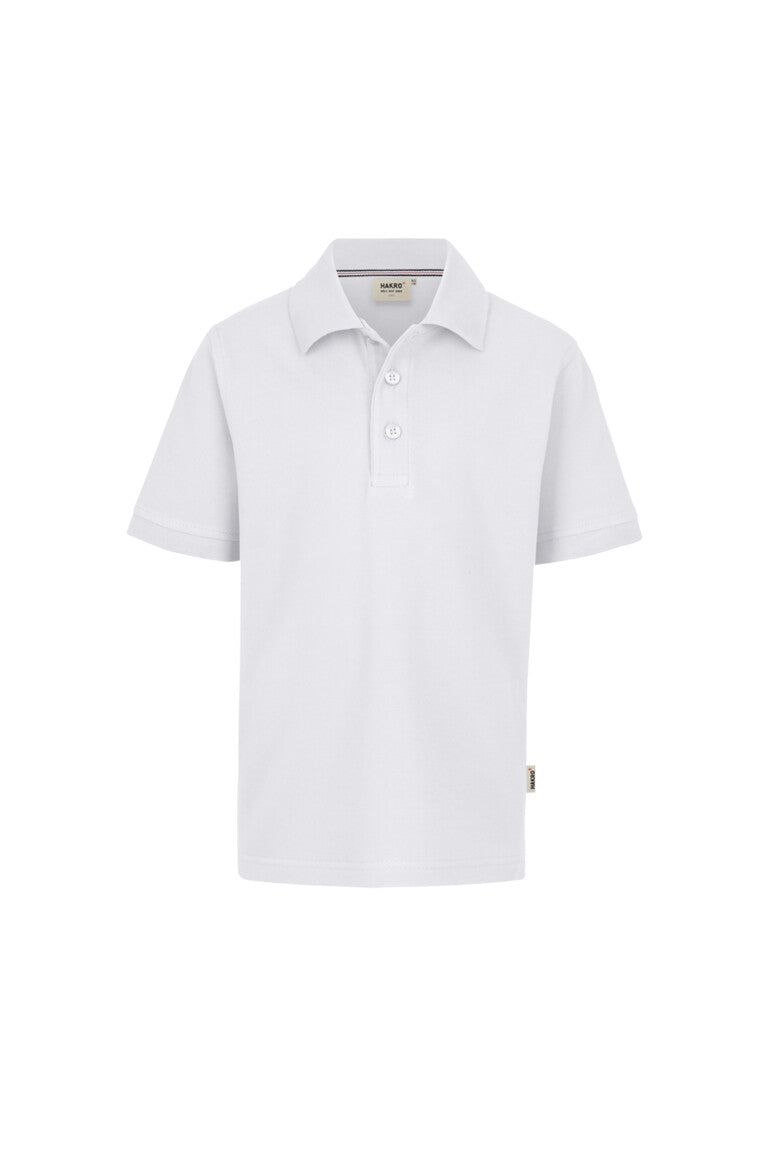 HAKRO Kinder Poloshirt Classic - Weiß - 1