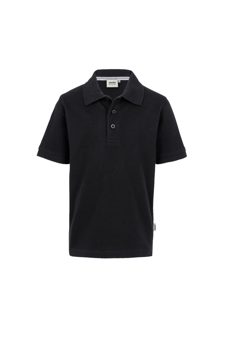HAKRO Kinder Poloshirt Classic - Schwarz - 1
