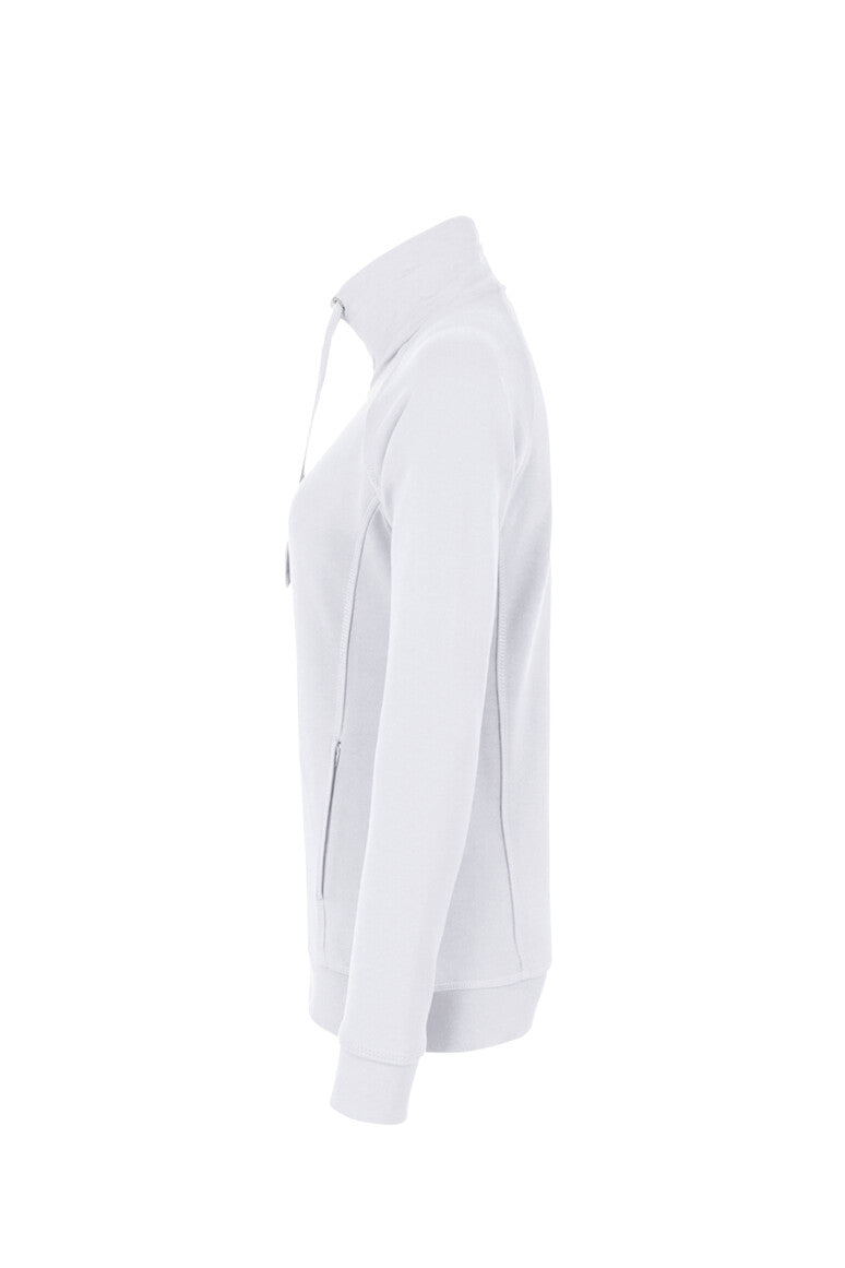 HAKRO Damen Sweatjacke Premium - Weiß - 2