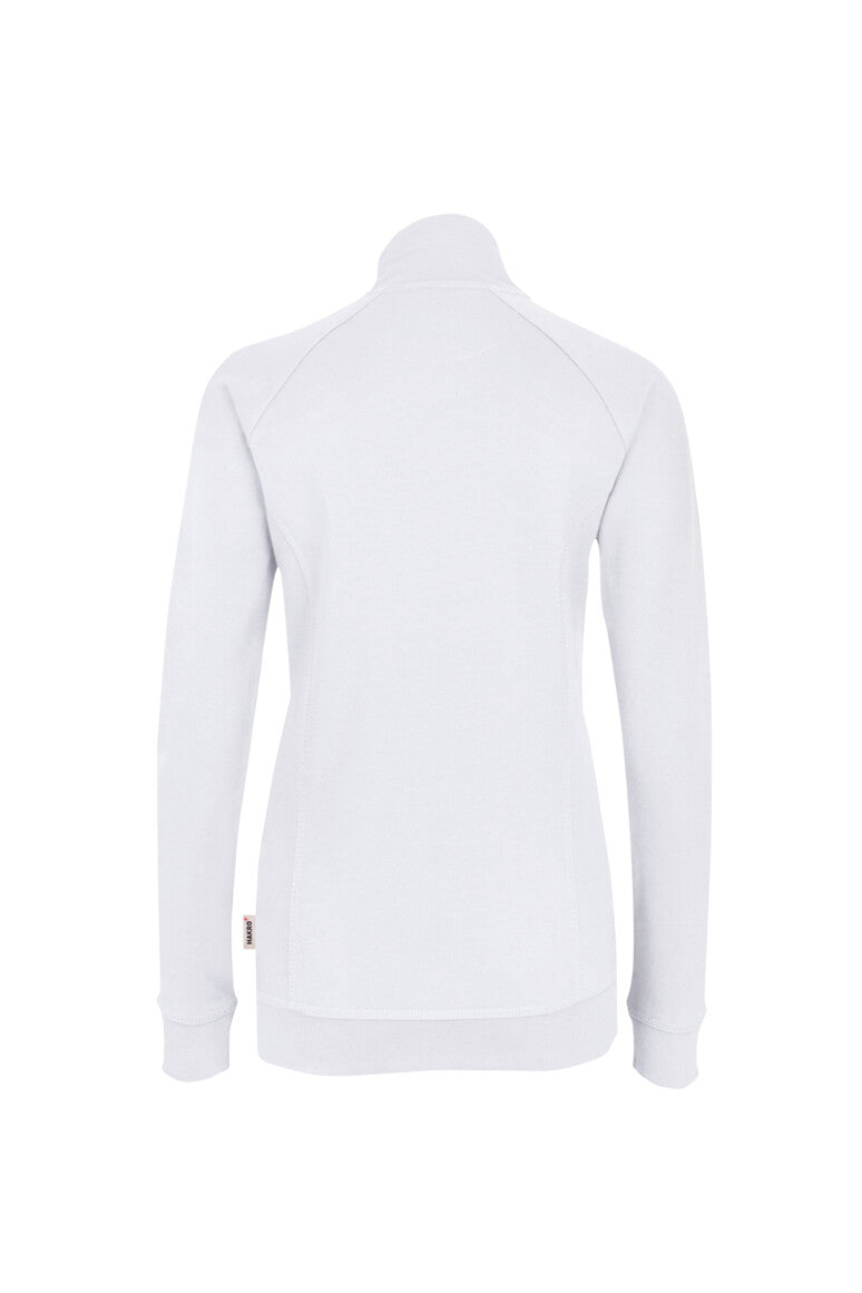 HAKRO Damen Sweatjacke Premium - Weiß - 3