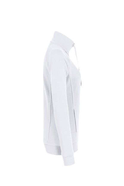 HAKRO Damen Sweatjacke Premium - Weiß - 4