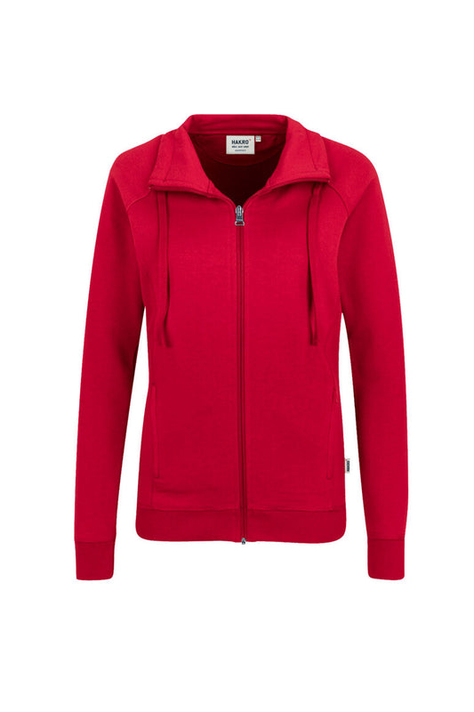 HAKRO Damen Sweatjacke Premium - Rot - 1