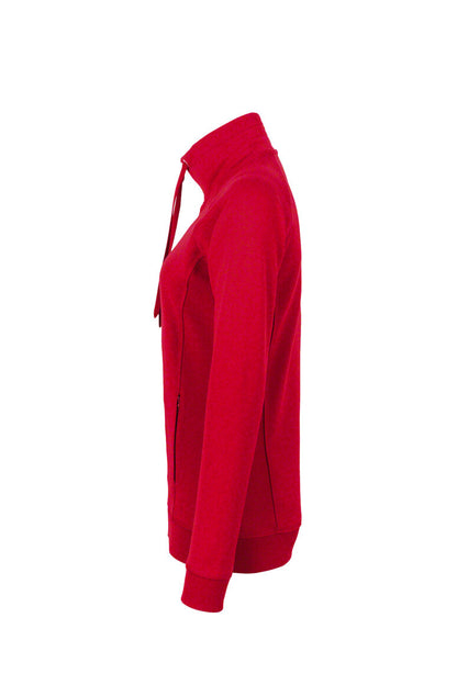 HAKRO Damen Sweatjacke Premium - Rot - 2