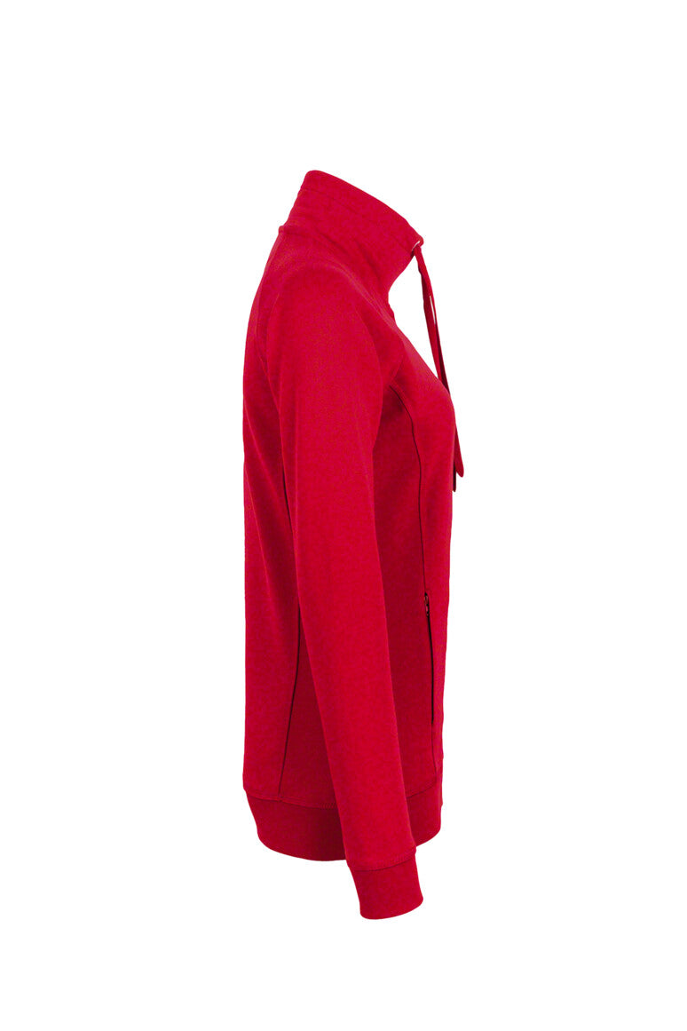 HAKRO Damen Sweatjacke Premium - Rot - 4