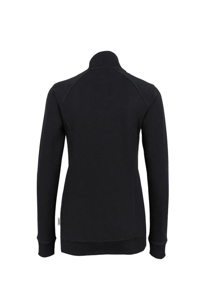 HAKRO Damen Sweatjacke Premium - Schwarz - 3