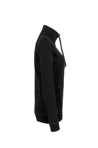 HAKRO Damen Sweatjacke Premium - Schwarz - 4