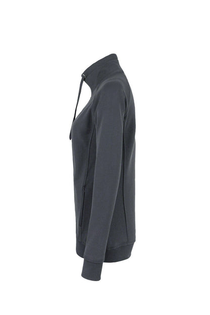 HAKRO Damen Sweatjacke Premium - Anthrazit - 2