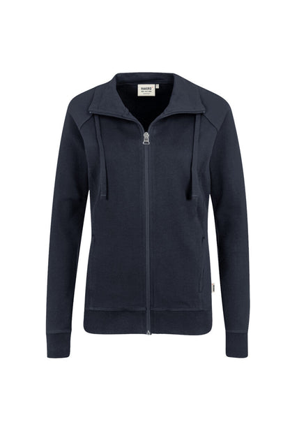 HAKRO Damen Sweatjacke Premium - Tinte - 1