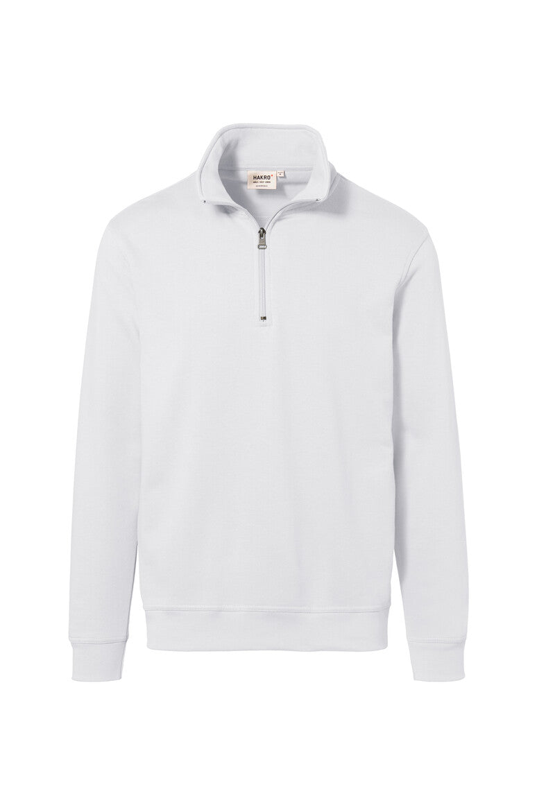 HAKRO Zip-Sweatshirt Premium - Weiß - 1