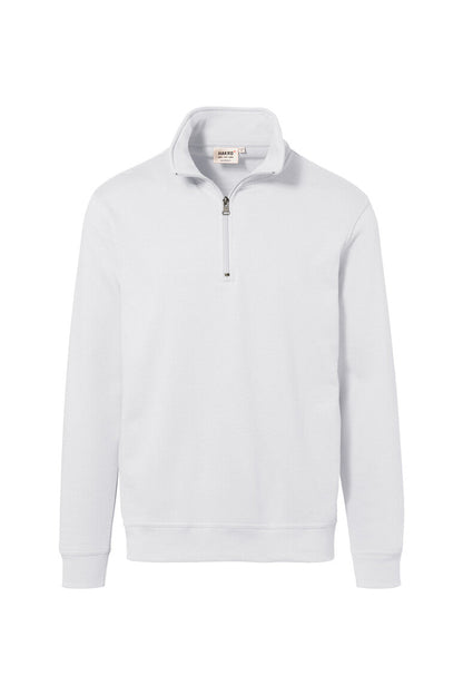 HAKRO Zip-Sweatshirt Premium - Weiß - 1