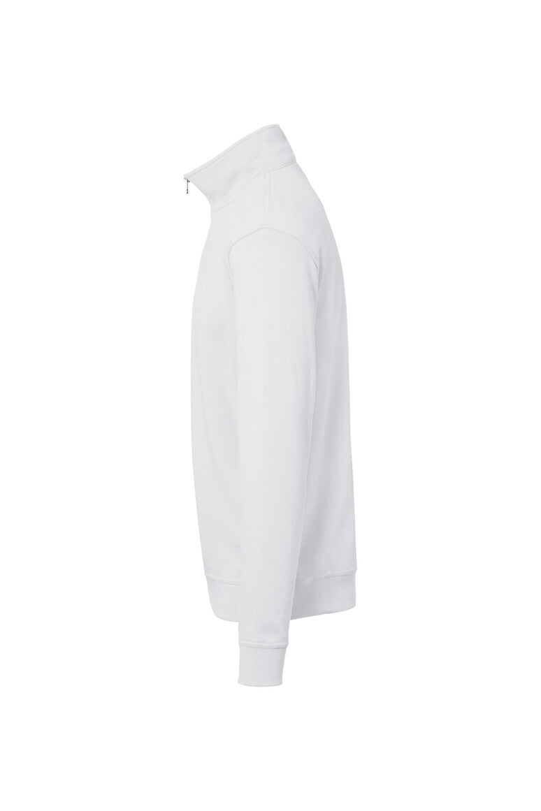 HAKRO Zip-Sweatshirt Premium - Weiß - 2