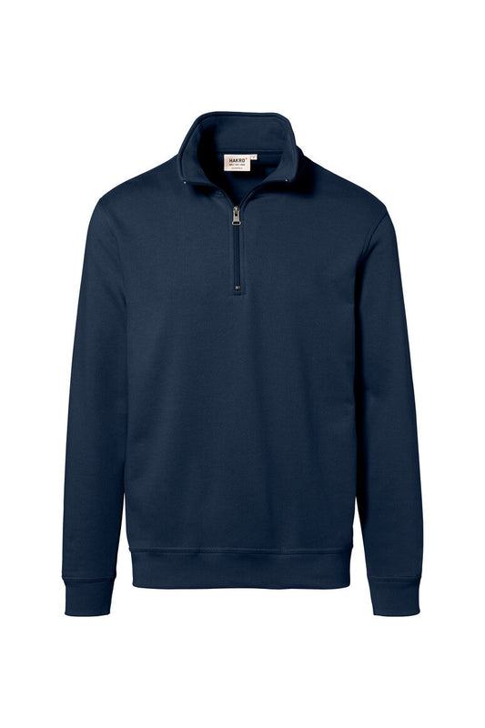 HAKRO Zip-Sweatshirt Premium - Marine - 1