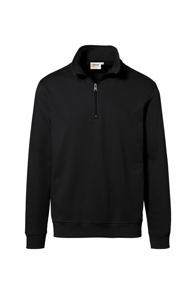 HAKRO Zip-Sweatshirt Premium - Schwarz - 1