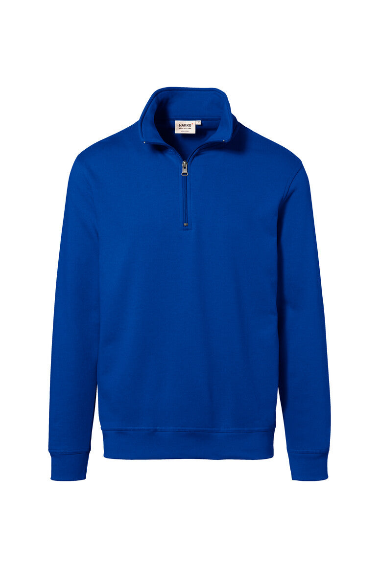 HAKRO Zip-Sweatshirt Premium - Royalblau - 1