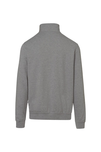 HAKRO Zip-Sweatshirt Premium - Grau meliert - 3
