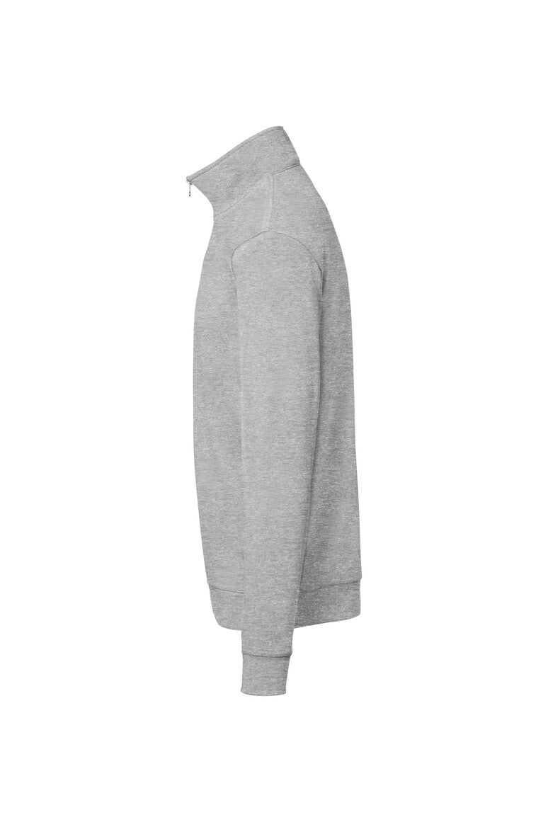 HAKRO Zip-Sweatshirt Premium - Ash meliert - 2