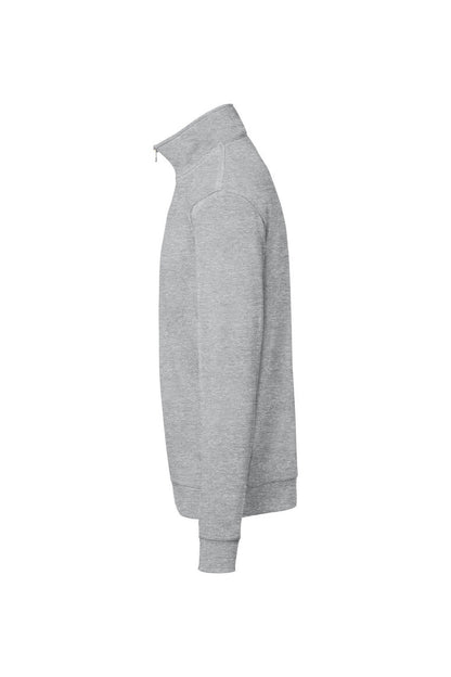HAKRO Zip-Sweatshirt Premium - Ash meliert - 2