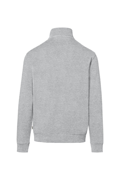HAKRO Zip-Sweatshirt Premium - Ash meliert - 3