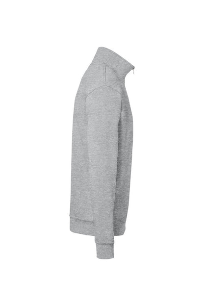 HAKRO Zip-Sweatshirt Premium - Ash meliert - 4