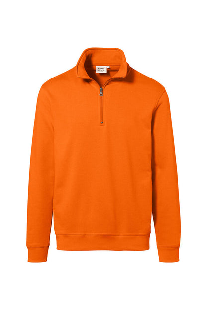 HAKRO Zip-Sweatshirt Premium - Orange - 1